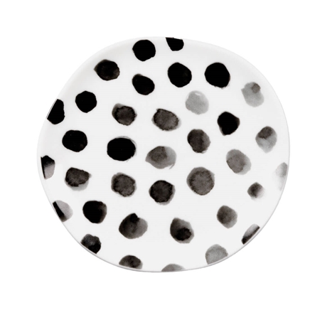 Čajový talířek s puntíky