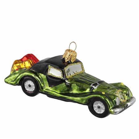 Vánoční ozdoba autíčko s dárky