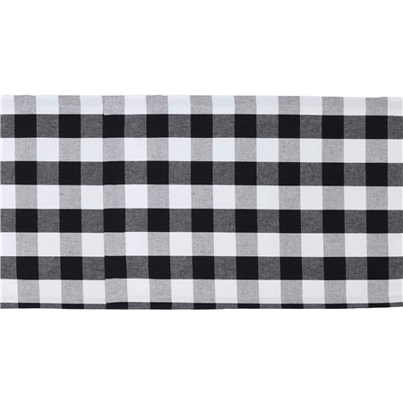 Checkered tablecloth