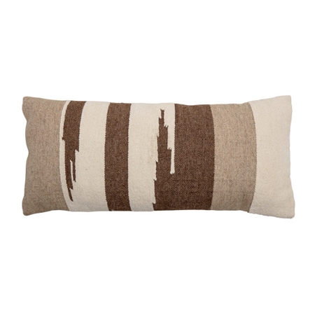 Brown-beige cushion
