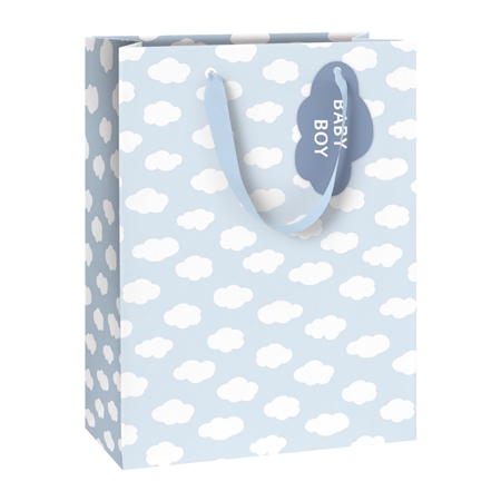 Gift bag BABY BOY with clouds