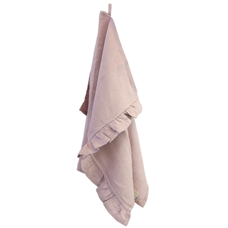 Woodrose linen kitchen towel