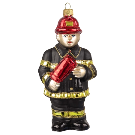 Vánoční ozdoba hasič