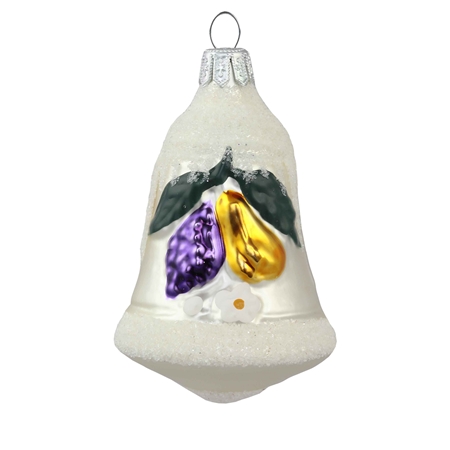 COLLECTIBLE bell ornament with fruit