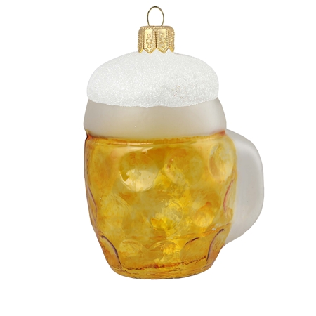 Christmas ornament beer mug