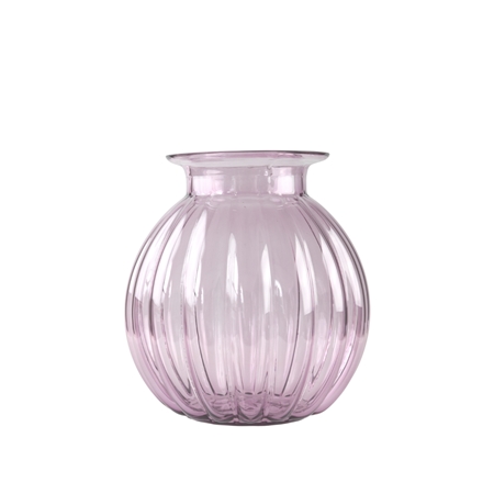 Křišťálová váza Maruška šeříkově fialová