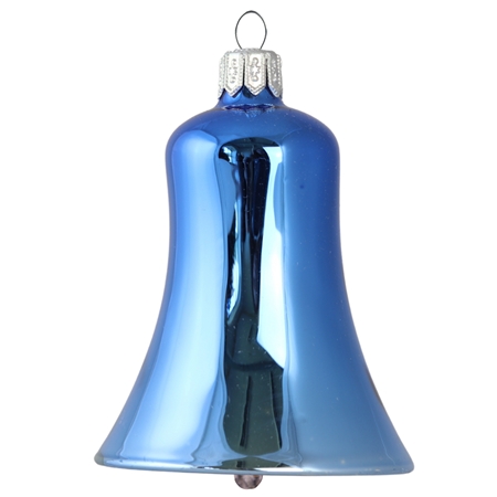 Skleněný zvonek modrý