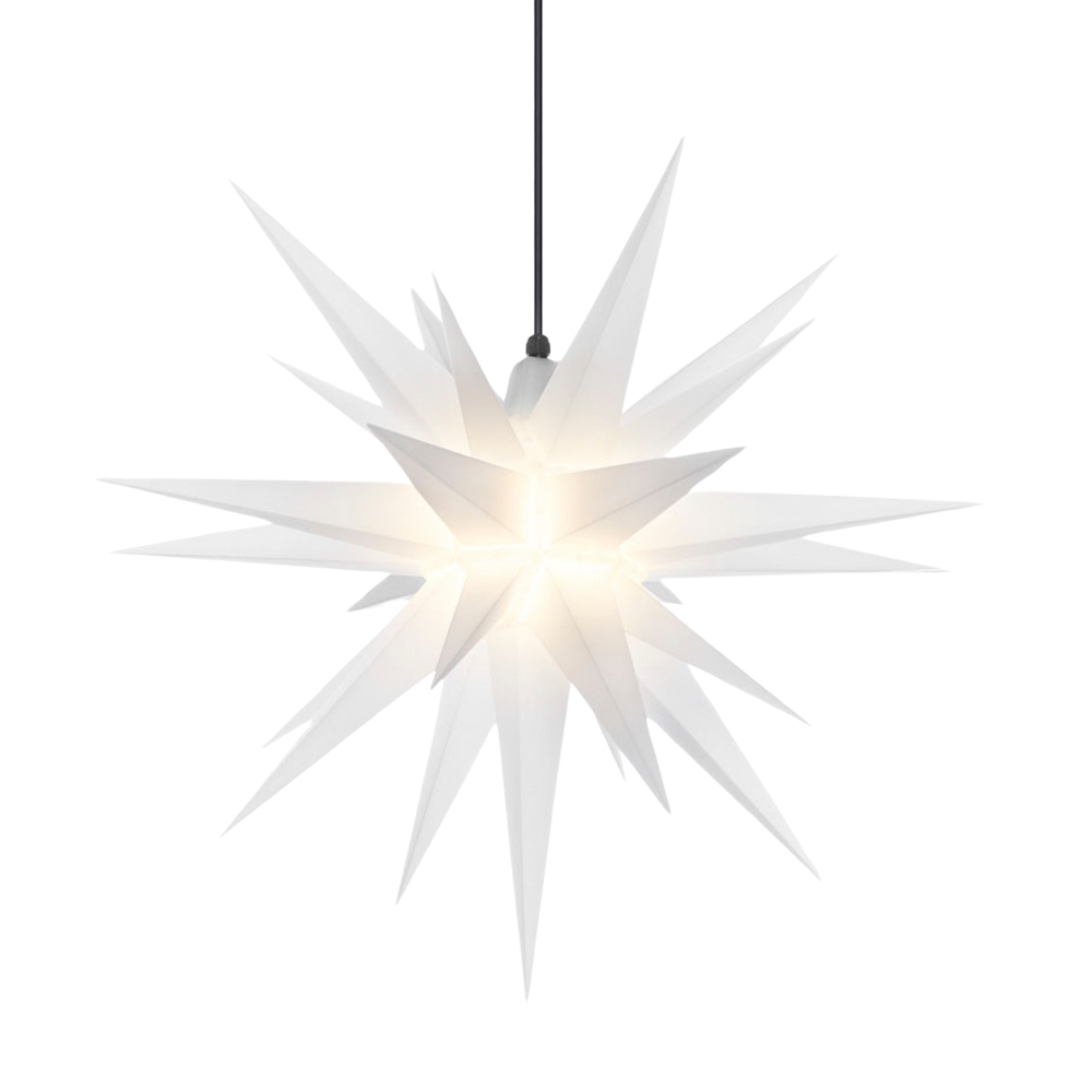 Herrnhuter plastová hvězda bílá - 68 cm